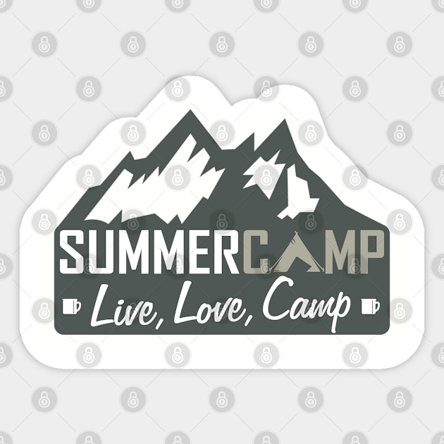 Summer Camptime Sticker by abbyhikeshop